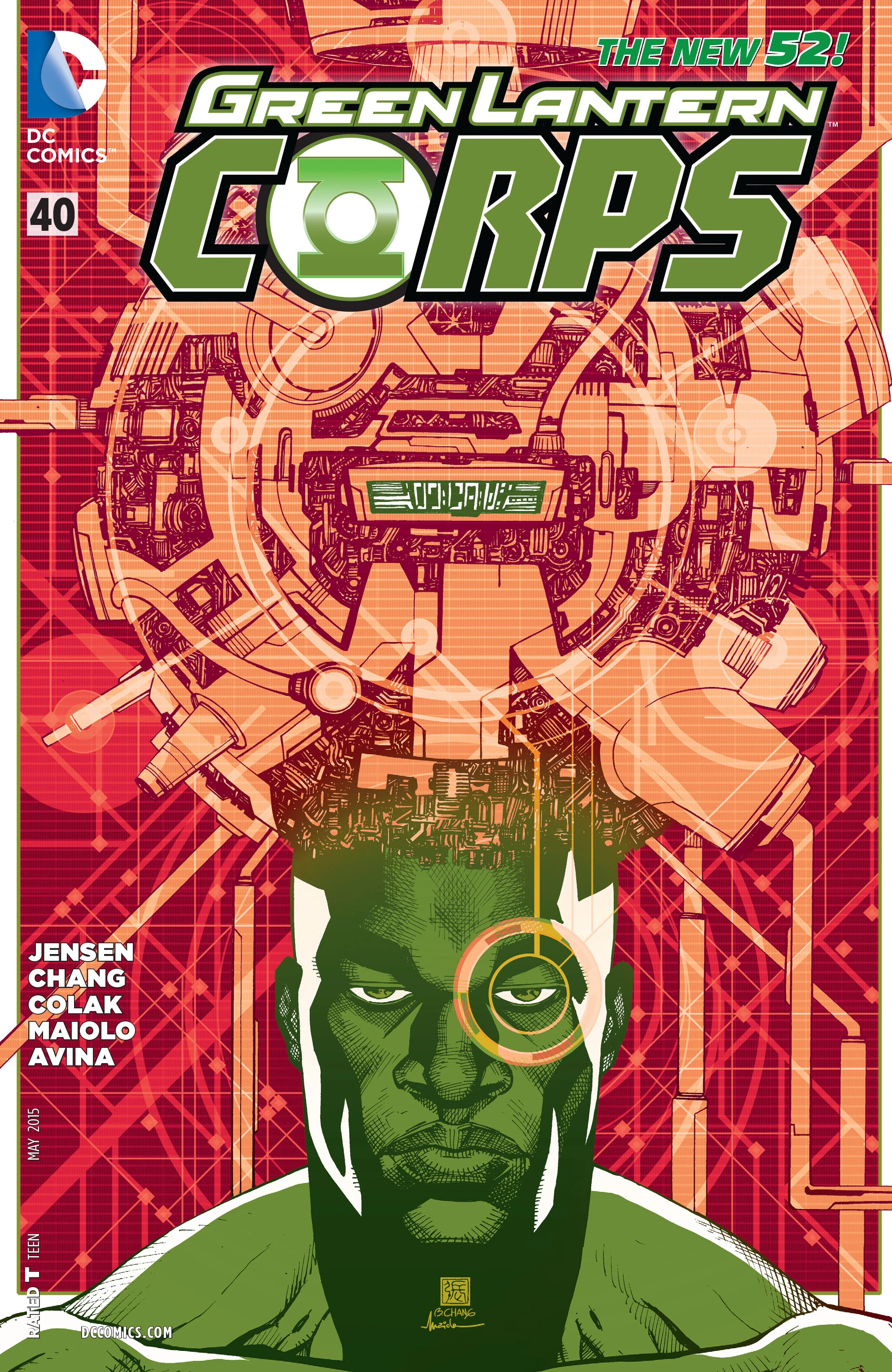 Green Lantern Corps #40 (DC, 2015 — Cover A) cover